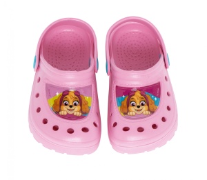 Saboți tip crocs, pentru copii, model Skye - Patrula Cățelușilor, Arditex