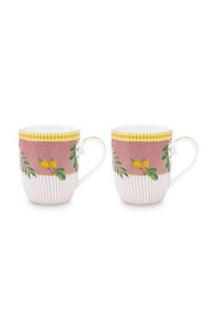 Set 2 cani din porțelan, Pip Studio, 145ml, colecția La Majorelle - Img 2