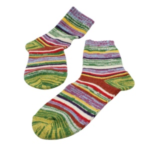 Set 3 perechi șosete colorate, Antonio, unisex, model dungi, 35/38