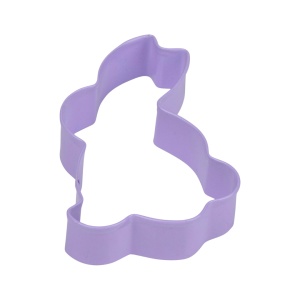Set 4 forme, din metal, pentru prăjituri, model iepuraș, Alpina