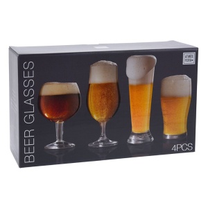 Set 4 pahare, diverse modele, Excellent Houseware