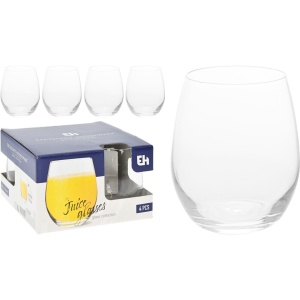Set 4 pahare pentru suc 390 ml - Img 2