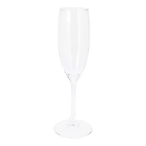 Set 6 pahare șampanie ATMÓS FERA, 190 ml, sticlă transparentă, pahare flute elegante, compatibile mașină de spălat vase
