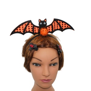 Set accesorii, Halloween, coroniță cu 2 agrafe, model liliac, Goodmark