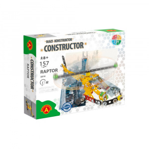 Set construcție metal avion raptor 157 piese - Img 2