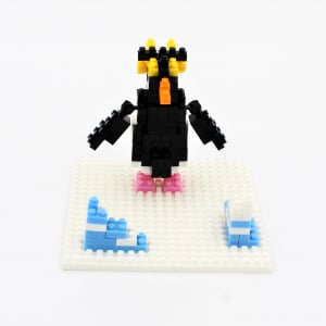 Set construcție Microbricks pinguin 169 piese - Img 4
