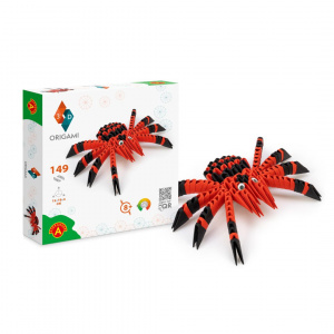Set creativ Origami 3D Păianjen 149 piese