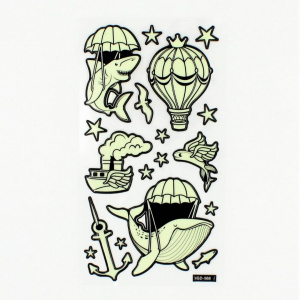 Set stickere Glowing Ocean 17 bucati