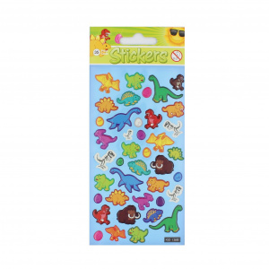 Set stickere Puffy Dinos