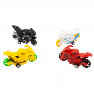 Set vehicule motociclete jucarie 4 buc V2