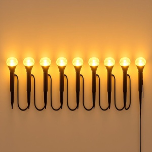 Set de lumini solare de grădină, tip ghirlandă cu 10 LED-uri IP44, 3.8M, 1.2v, Jumi