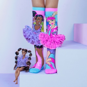 Șosete lungi colorate Madmia pentru fete fantasy Barbie extra vibes 6-99 ani