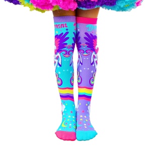 Șosete lungi colorate Madmia pentru fete Mini Pony 6-99 ani