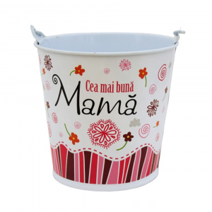 Suport ghiveci 10 cm "Cea mai bună mamă"