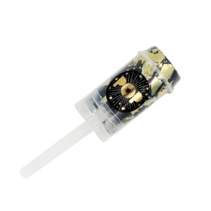 Tun Confetti Push Pop Negru-Auriu – Efect Exploziv de Sclipici pentru Petreceri Glam 