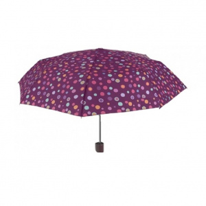 Umbrelă Mini Manuală Perletti – Dots & Stripes, Compactă și Ușoară, 4 Modele, Ideală pentru Geantă