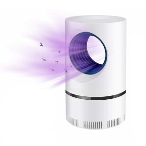 Aparat anti-insecte electric cu lumină UV și conexiune USB – tehnologie vortex silențioasă