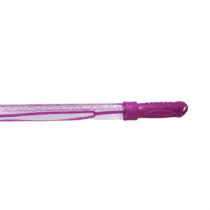 Baghetă 38cm mov baloane săpun 125ml