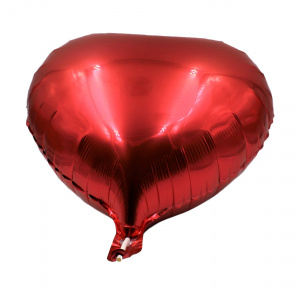 Balon roșu sub formă de inimă - Img 2