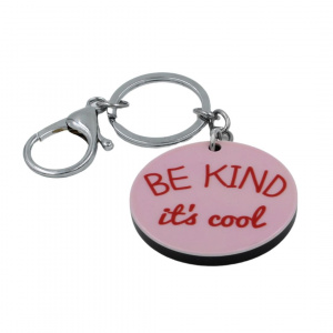 Breloc cu mesaj - Be Kind It's Cool - Img 2