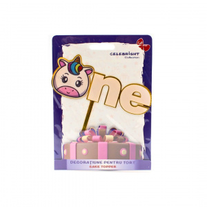 Cake Topper pentru tort cu model unicorn One