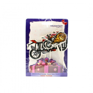 Cake Topper tort model stickere motor