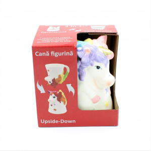Cană figurină upside-down "Unicorn cu steluțe" - Img 7