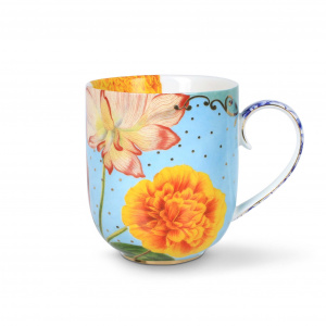 Cană porțelan Pip Studio, 325 ml, colecția Royal Flowers