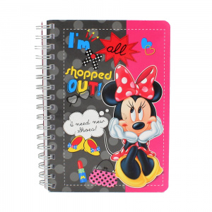 Carnetel licenta A6 cu spirala Minnie shoes