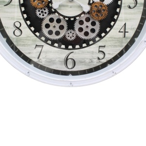 Ceas de perete, movement, 48 cm, alb