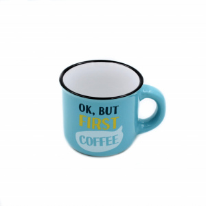 Ceșcuță espresso OK but first coffee