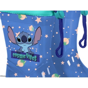 Cizme din cauciuc pentru băieți, Perletti, model Stitch, colecția Lilo & Stitch