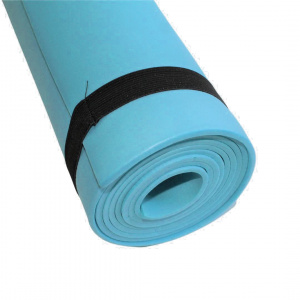 Covoraș yoga XQ Max, din spumă EVA, 180x60 cm, bleu