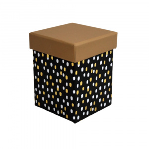 Cutie cadou patrata, Gold Touch