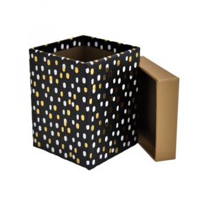 Cutie cadou patrata, Gold Touch