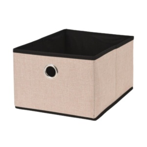 Cutie depozitare, deschisă, culoarea crem, 32x25x8 cm, Storage Solutions