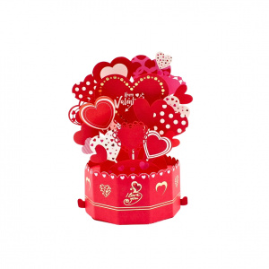 Decorațiune din hârtie Magic Pop-Ups Inimi - Img 1