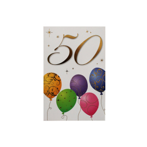 Felicitare aniversara 50 ani