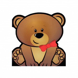 Felicitare Gold Billy Bear - Img 2