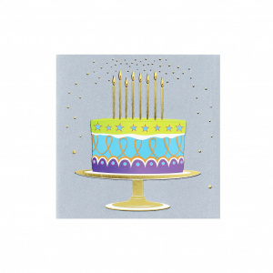 Felicitare Gold Golden Candles