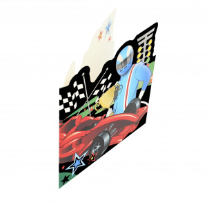 Felicitare Gold Racing Track