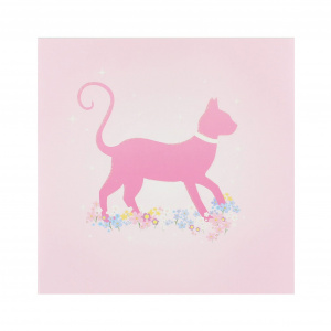 Felicitare Premium Shimmering Cat - Img 2