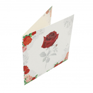 Felicitare Premium Shimmering Rose - Img 1
