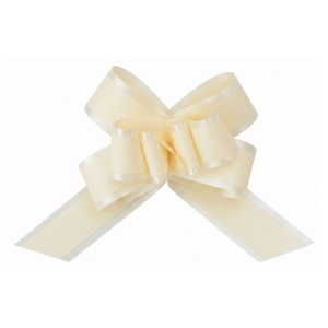 Fundă Flower cu autoformare culoarea crem