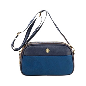 Geantă crossbody, Blue, 26.5x7.5x16.5 cm, colecția Uni, Pip Studio