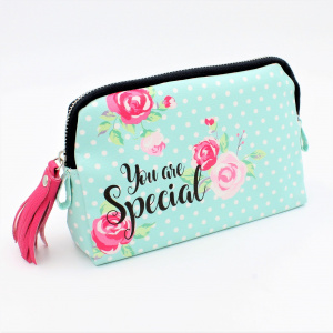 Geantă pentru produse cosmetice, Nekupto, 19.5x12x7 cm, You are special