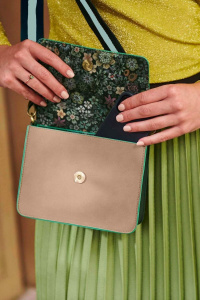 Geantă verde crossbody, 19x6x16 cm, colecția UNI, Pip Studio