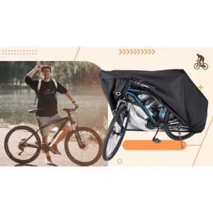 Husă impermeabilă profesională pentru bicicletă, motor sau scuter, 200 x 70 x 110 cm, eCarla, OR108