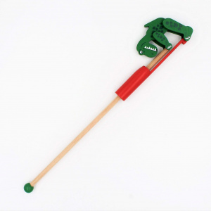 Jucărie din lemn Acrobat Animal T-rex