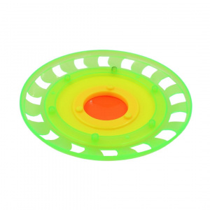 Jucarie disc zburator 16.5 cm verde